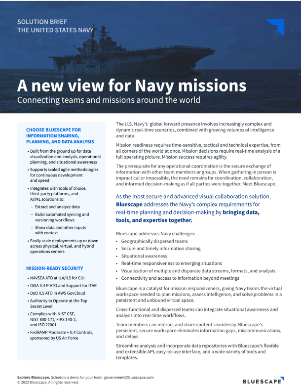 Navy solution brief download