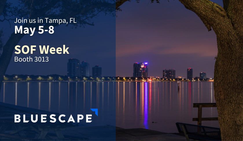 Join Bluescape at SOF Week May 5-8, Booth 3013